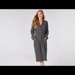 Coyuchi Unisex Waffle 100% Organic Cotton Robe - M/L